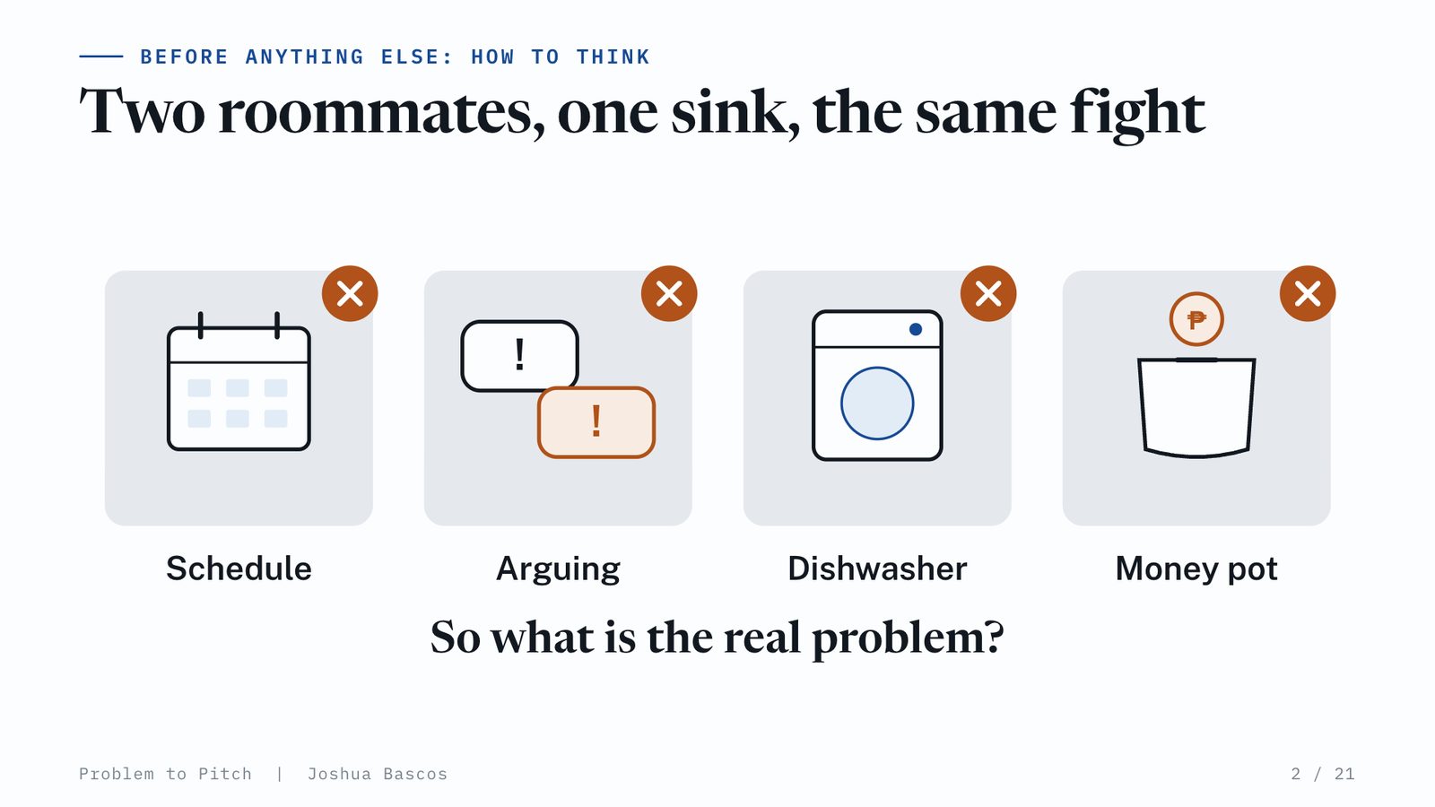 The same four failed fixes. So what is the real problem?